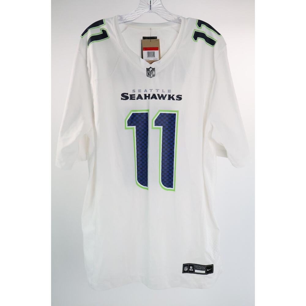 Nike Seattle Seahawks Jaxon Smith-Njigba White Tundra Jersey Mens Large NWT READ